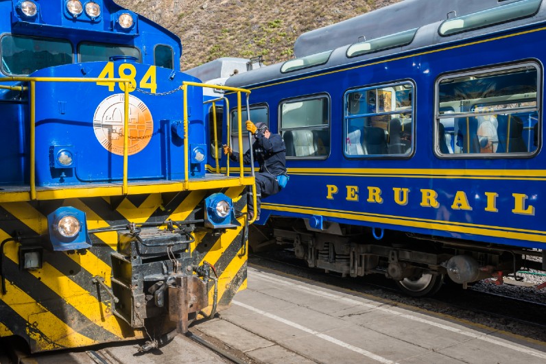 Trem de machu picchu para Cusco