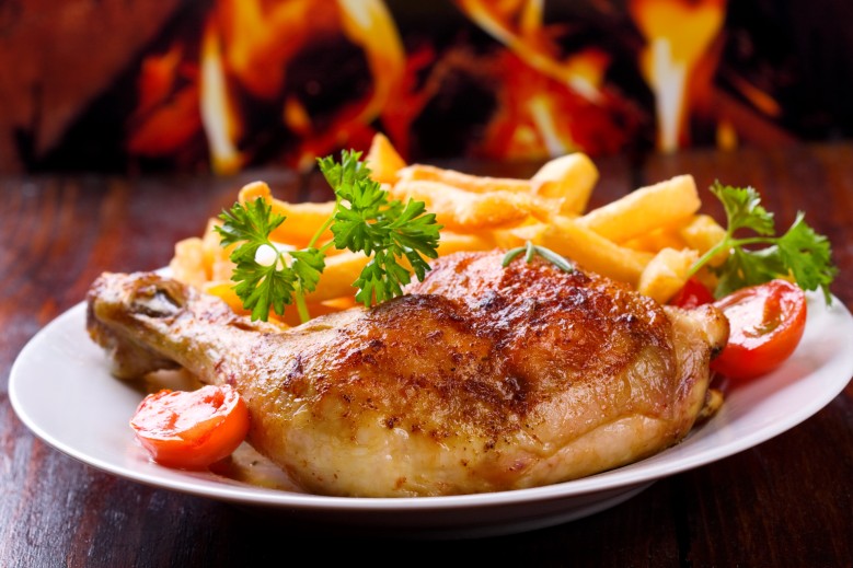 comidas típicas do peru: pollo a la brasa